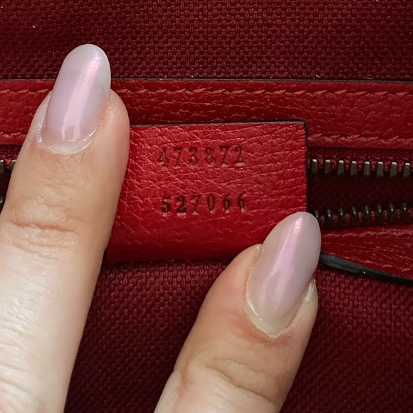 Gucci Striped Canvas Drawstring Backpack Bag - Picture 8 of 12